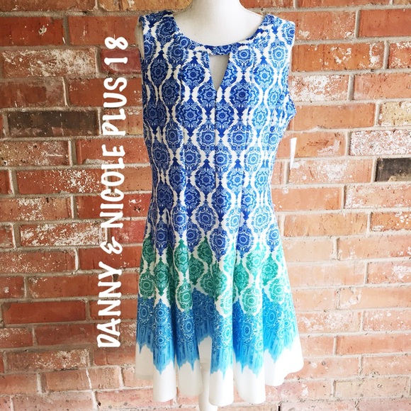 Danny & Nicole Dresses & Skirts - Beautiful Fit&Flare Dress By Danny&Nicole NWT 18